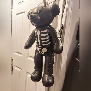 Dolls Kill Deady Teddy Skeleton Bear Bag